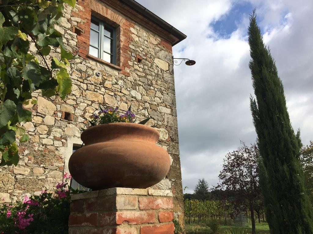 Agriturismo Podere Alberese Asciano Exteriér fotografie